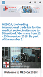 Mobile Screenshot of medica-tradefair.com